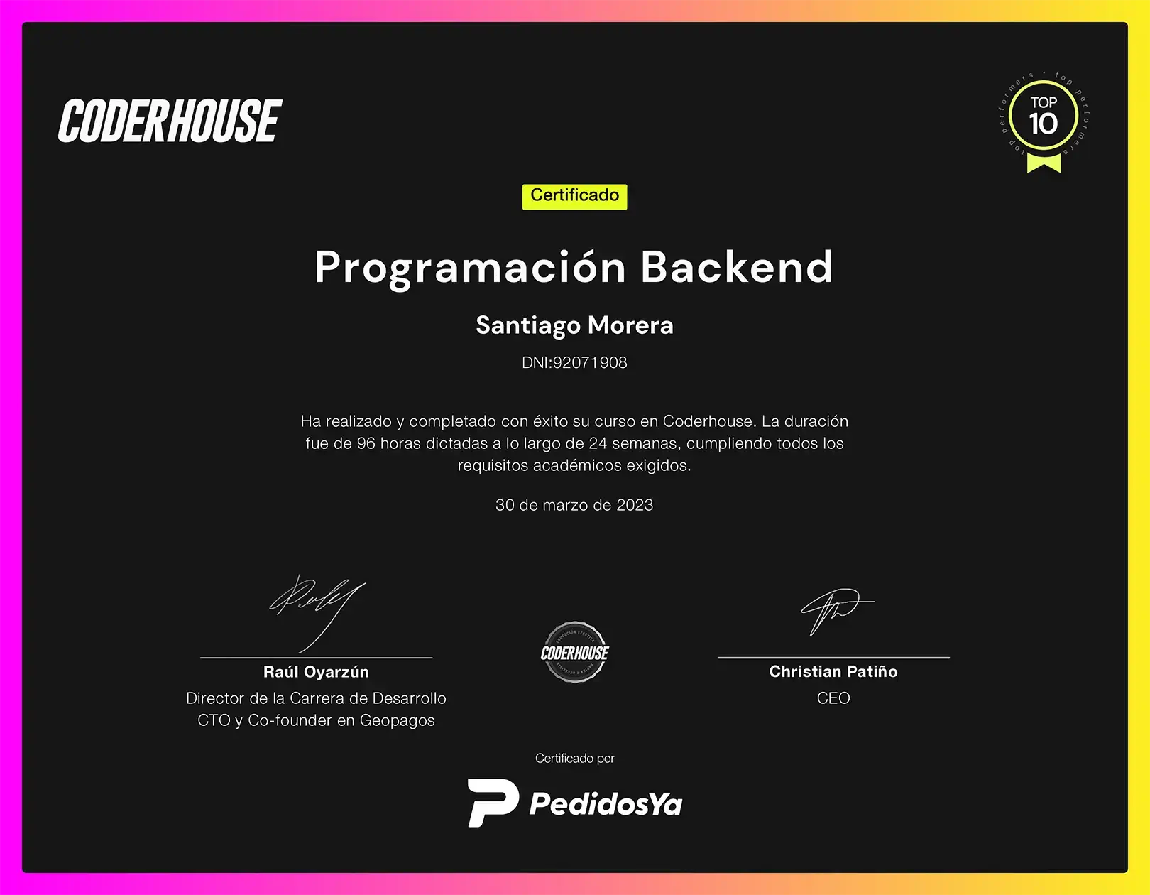 Backend Programming