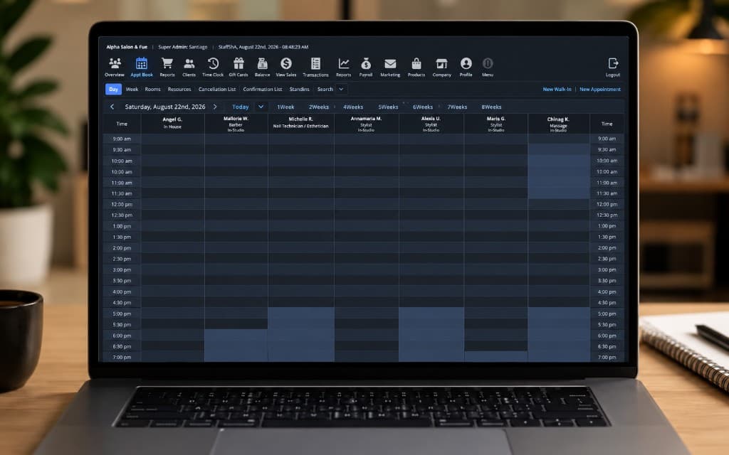 SaaS Project — Modernizing an all-in-one SaaS platform for salons and spas.